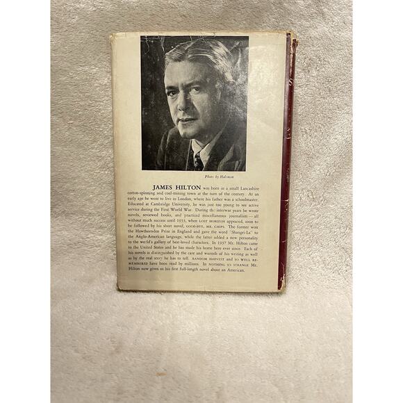 Nothing So Strange by James Hilton - 1947 HCDJ First Edition - Picture 2 of 7